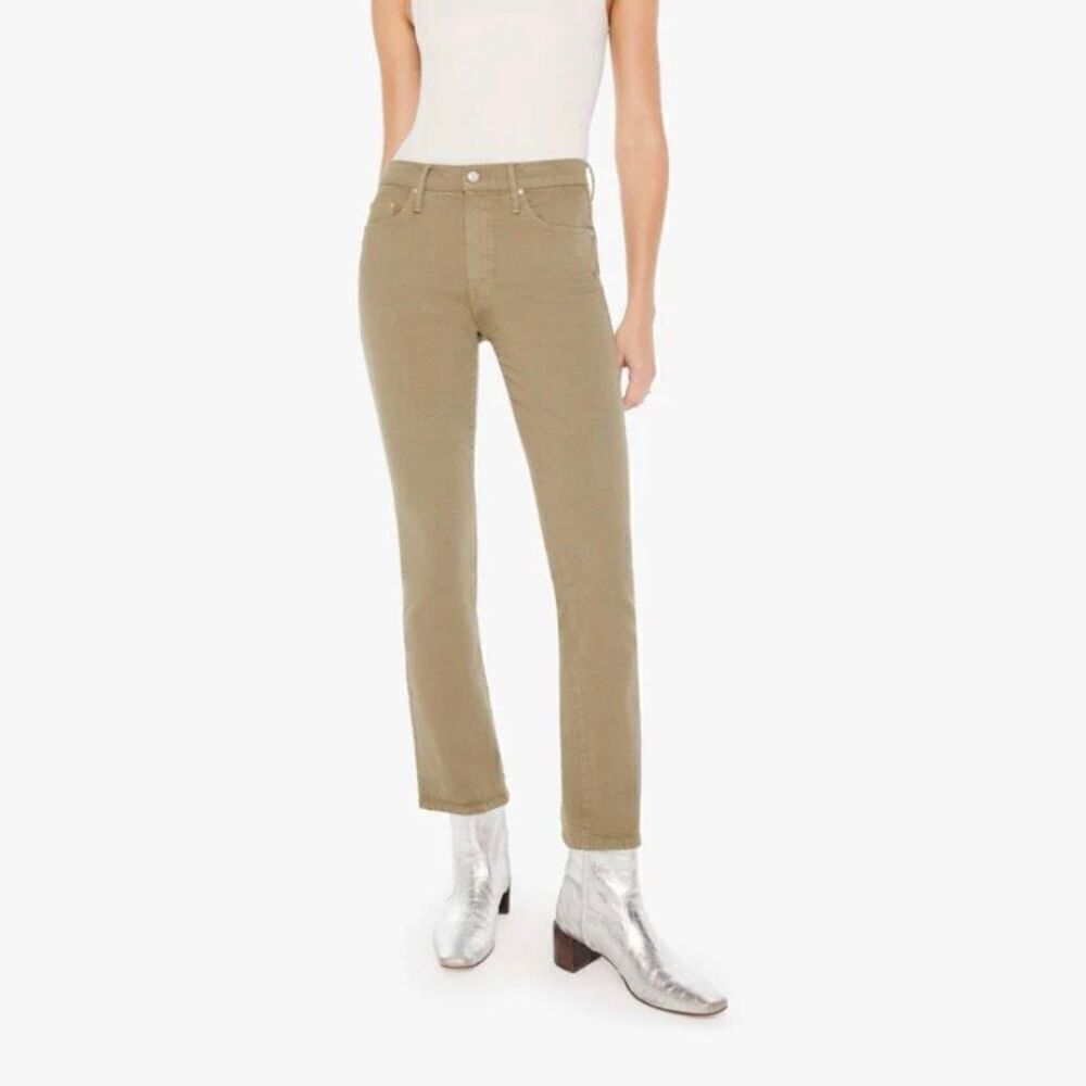 Mother Green Insider Hover High Rise Bootcut  Mermaid Wash Jeans NWT Size 25